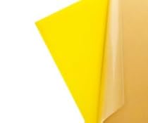 Yellow Acrylic Plexiglas Plastic Sheet 1/8