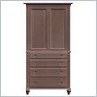 B & G Furniture Acadia Solid Wood TV Armoire