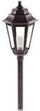 Northern International GL22768AC 12 Volt 10 Watt Savannah Post Fixture, Black