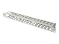 DIGITUS Kabelmanagement Kaefig 1HE abnehmbare Frontblende RAL7035 grau Preisvergleich