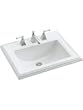Kohler K-2241-8 Memoirs Self-Rim Lavatory, White