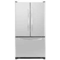 Amana 25 cu ft French Door Refrigerator with Icemaker - AFF2534FE B / W / S/Choose Color=Stainless 