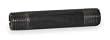 Industrial Grade 1LMD5 Nipple, Steel, 150 Steam PSI, 1/2 x 9 In