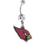 Arizona Cardinals NFL Sexy Belly Navel Ring