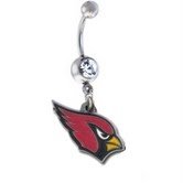 Arizona Cardinals NFL Sexy Belly Navel Ring