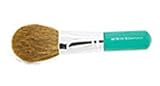 Rare Limited Edition Bare Escentuals Flawless Application Face Brush WITH TEAL GREEN HANDLE BareMin