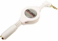 Cables Unlimited ZIP-AUDIO-CD4 ZipLinq Retractable 3.5mm Audio Extension Cable (Black)