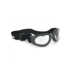 FOSPAIC MOTORRADBRILLE MATT-SCHWARZ,GLAESER KLAR