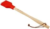 Le Creuset Cherry Red Barbeque Brush 15.5-in.