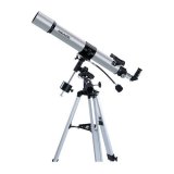 Meade 80 EQ-AR Equatorial Refractor Telescope - Silver (4053)