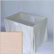 Arms Reach Concepts Original Co-Sleeper Bassinet in Natural w/ Long Liner