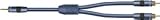 Acoustic Research AP042   3 ft. Mini to  2 RCA Male Cable molded connectors
