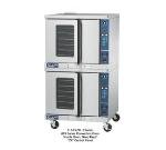 Convection Oven Electric Deep Depth 10 Programmed Buttons Double Deck
