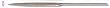 DIAMOND FILE NEEDLE 1/2 ROUND 170/220 GRIT FINE