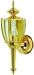 Coach Fixture with Motion- Antique Brass