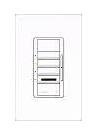 Lutron SPS-5WC Spacer System Master Control, 5-Scene Wall-Mounted with IR Receiver