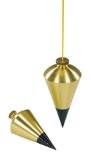 11J16PJCB9L. SL160  Stanley 47 974 16 oz Brass Plumb Bob