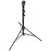 Manfrotto 126BSU 10.9- Feet Black Chrome Plated Steel Heavy Duty Stand with Leveling Leg