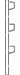 Qual-Craft Wall Crawler Guardrail Post (# 2364 )