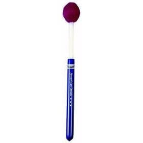American Drum Pair of Short Medium Yarn Mallets (Red) by 
