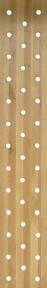 Maple Pegboard Climbers - 12 W x 72 T, 38 Hole - Gym Equipment