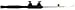 H.T. Enterprises® 25" Pre-Rigged Little Jigger Jig Stick