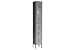 Double Tier Republic Locker 12x12x30 2 Door Assembled Gray