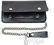 AC50 - Leather Chain Bifold Wallet