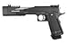 WE Hi-Capa Dragon 7 inch Full Metal Gas Gun Blow Back Airsoft Pistol (Black)