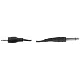 HOSA MONO 3.5mm (M) - MONO 1/4 PHONE (M), 10 ft.