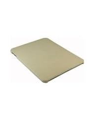 Beige iPad Clip On Case - Genuine Sanded Stingray Skin Leather