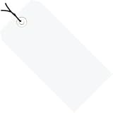 #1 White Strung Tag 2 3/4' x 1 3/8' (G11012G) Category: Shipping Labels and Tags