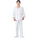 SKE319 White Wear ダボシャツ 3L・ホワイト