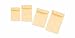 ENVELOPES 1-1/2 X1 WHITE WOVE BOX OF 1,000