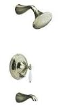 Tub And Shower Set by Kohler - K-T312-4F in Polished Chrome