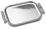 Wilton Armetale Bamboo Medium Rectangular Tray
