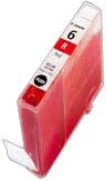 Canon Original BCI-6R - Red Ink Cartridge - 6