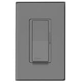 Diva Single Pole Dimmer Switch, Black