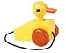 Montgomery Schoolhouse Quack Along Wooden Duck Pull Toy