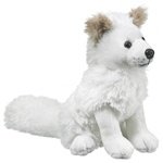 Stuffed Arctic Fox Plush Conservation Critter by Wildlife Artists