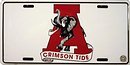 University of Alabama Crimson Tide License Plate