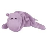 Ty Beanie Babies Happy the Lavender Hippo Retired