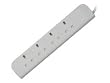 Belkin 4-Way Economy Surge Protector, 1m Cable