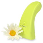 Natural Contours 1314 Superbe Vibrator, Lime Green
