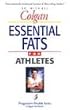 Essential Fats for Athletes (Progressive Health Series)