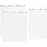 Sparco Products Standard Easel Pad, Plain, 27x34, 40 Sheets, 12/CT, White