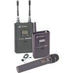 Azden Professional On-Camera UHF Wireless Handheld And Lavaliere Mic System