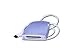 Electronics : Antec Photochute External USB Card Reader/Writer Imac Or PC