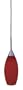 Cooper Lighting LZR603RD Orange Decorative Pendant Light Fixture