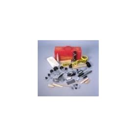 Edwards & Cromwell D504 Drum leak kit, make temporary repairs to any leaking container. Standard steel tools. All kits come packaged in heavy gauge steel storage case.